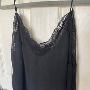 Black lace top from Zara. Small. NEW